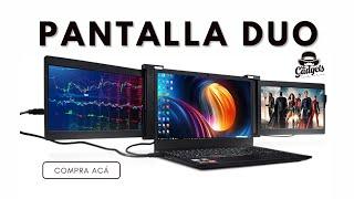 Pantallas doble monitor montura sobre laptop | Mr. Gadgets