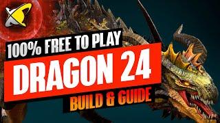 EASY 100% FREE TO PLAY DRAGON 24!! | Champion Builds & Guide | RAID: Shadow Legends