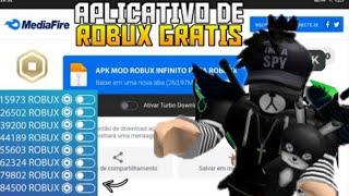 ROBLOX APK MOD ROBUX FUNCIONANDO DE GRAÇA! DOWNLOAD APK MOD DE ROBUX ATUALIZADO 2024 #robux