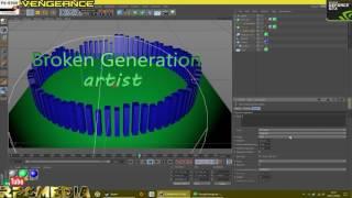 Maxon ¬ Cinema4d ¬ creating audio spectrum