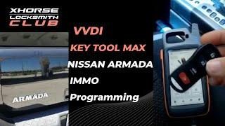 VVDI KEY TOOL MAX IMMO Programming | NISSAN ARMADA Remote