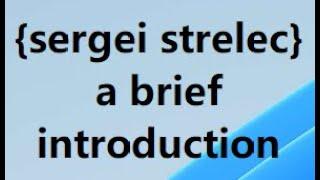 sergei strelec . first look and brief intro . a must have bootable usb for I.T professionals.