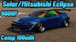 Solar/Mitsubishi Eclipse 100adh Comp Tune CarX Drift Racing! #tuning #tiktok #trending #viral