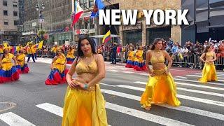 NYC LIVE Hispanic Day Parade NYC 2024 Desfile de la Hispanidad New York