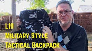 First Look at the LHI 45L Tactical Backpack – Rugged Military-Style Gear Tested!
