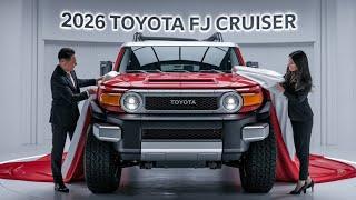 2026 Toyota FJ Cruiser – The Icon Returns, Tougher and Smarter