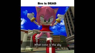 What color is the sky? #sonic  #memes