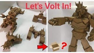 HOW TO MAKE VOLTES V FROM CARDBAORD