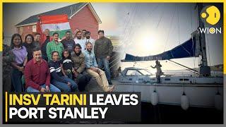 INSV Tarini Heads to Cape Town After Stop in Port Stanley | World News | WION