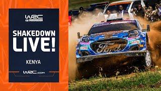  LIVE:  Shakedown WRC Safari Rally Kenya 2023