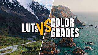 LUTs vs Color Grading (free LUT pack)