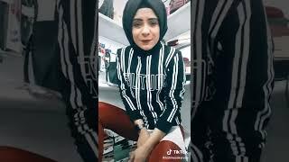 türbanlı parlak taytlı