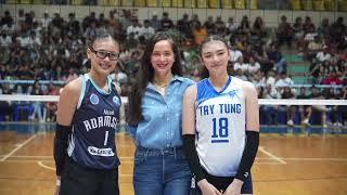 Tay Tung vs Adamson Volleyball Exhibition Game in Ormoc City