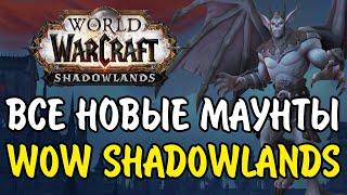 ВСЕ МАУНТЫ В WORLD OF WARCRAFT SHADOWLANDS