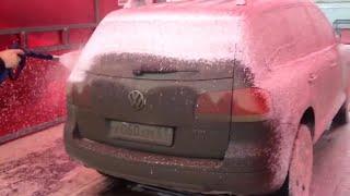 Мойка самообслуживания Пена, горячая вода, тефлон, осмос за 150 рублей / Car wash self service