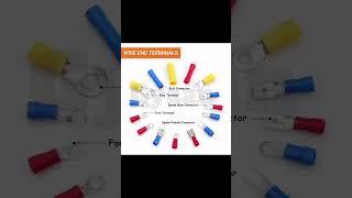 Wire end Terminal #wire #terminal #video #electronics #electrical #shortsvideo #video #gyaan