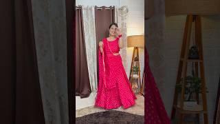 Myntra festive lehenga haul #wedding #youtubeshorts #shorts #ethnicwear #lehenga #myntra #haulvideo