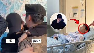 Uncontrollable Tears: Jungkook Seen Holding Jimin Tight After Shocking News from the Hospital!