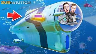 СКРАФТИЛИ ПОДЛОДКУ ЦИКЛОП! ОНА ГИГАНТСКАЯ!!! ВЫЖИВАНИЕ В КООП В SUBNAUTICA #9