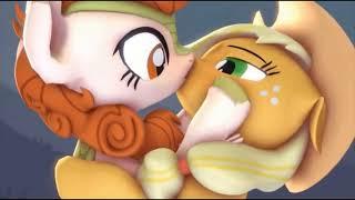 My Little Pony : Applejack/Autumn Blaze kiss SFM by fishimira | AUTUMNJACK