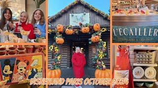 NEWS DISNEYLAND PARIS OCTOBER 2024 | HALLOWEEN, BRASSERIE ROSALIE - DISNEY VILLAGE, MERCHANDISE..