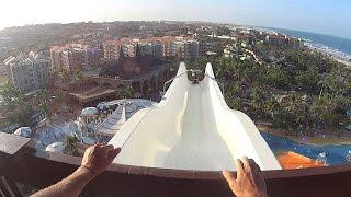 65 mph Insano Water Slide at Beach Park