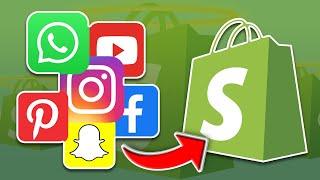 How To Add Social Media Icons On Shopify Store | Shopify Custom Social Media Links