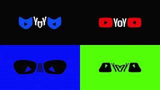 YouTube Logo Animation Sparta Pitch Effects Sponsored By Klasky Csupo 2001 Effects Combined