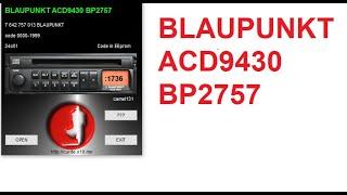 BLAUPUNKT ACD9430 BP2757