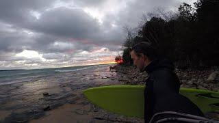 Sunset Run - Great Lake Surf Dreams