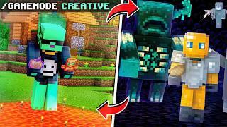 Minecraft Death Swap But I Secretly Use Creative Mode