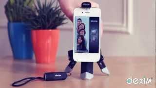 ClickStik Bluetooth Remote + Camera Stand from Dexim