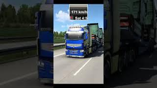 Launch Test of 31000 HP engine mod, in Euro Truck Simulator 2