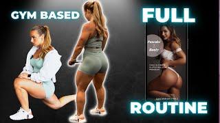 TAKING YOU THROUGH A FULL PANCAKEXBOOTY GLUTES WORKOUT!