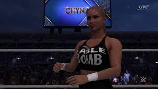 WWE 2K22 Gameplay - Sable vs. Chyna - IronWoman Match