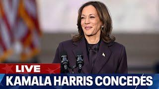  Full Kamala Harris Concession Speech | LIVE