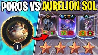 Can LEVEL 1 Poro King Defeat Aurelion Sol? - Legends of Runeterra