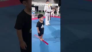 Kyokushin children #karate #martialarts #mma #kyokushinkai #kickboxing #kyokushinkarate #muaythai