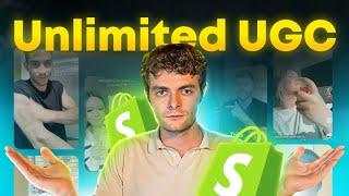 $18,515 per day on Shopify | Scale With Unlimited UGC Videos (Full Strategy)