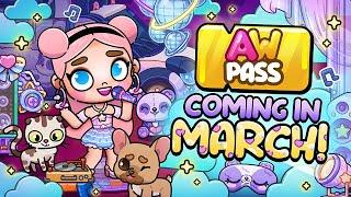 AW Pass ⭐ Coming in March! ⏱️ | Avatar World