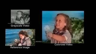 AI Video Colorization (Deep Exemplar-based Video Colorization)