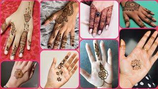 easy & simple minimal mehndi designs | short mehandi designs | viral mehndi designs   #mehndi