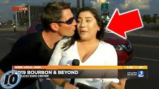 Top 10 TV Reporters Who Were Harassed On Live TV