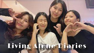 Living Alone Diaries | feeling unwellbut met my friends and felt good afterwards