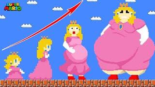 Evolution of Fat Peach: Princess Peach Super Sized in Maze Mayhem | Game Animation