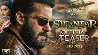 Sikandar Official Teaser | Salman Khan, Rashmika, Satya Raj | Sajid N | on Bhai Birthday