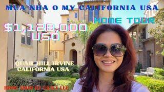 Home Tour Beautiful $1,128,000 Home Quail Hill Irvine California USA | Real Estate