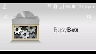 How to install busybox in andriod