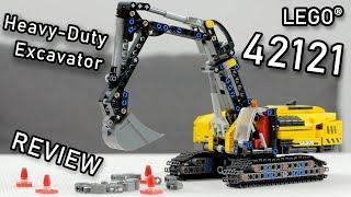 LEGO 42121 Review | LEGO Heavy Duty Excavator | Review 42121 LEGO Technic 2021 LEGO Excavator