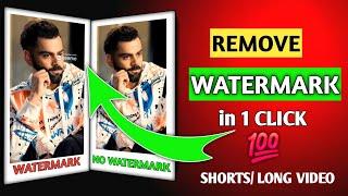 How To Remove Watermark From Video For FREE (No Blur)️